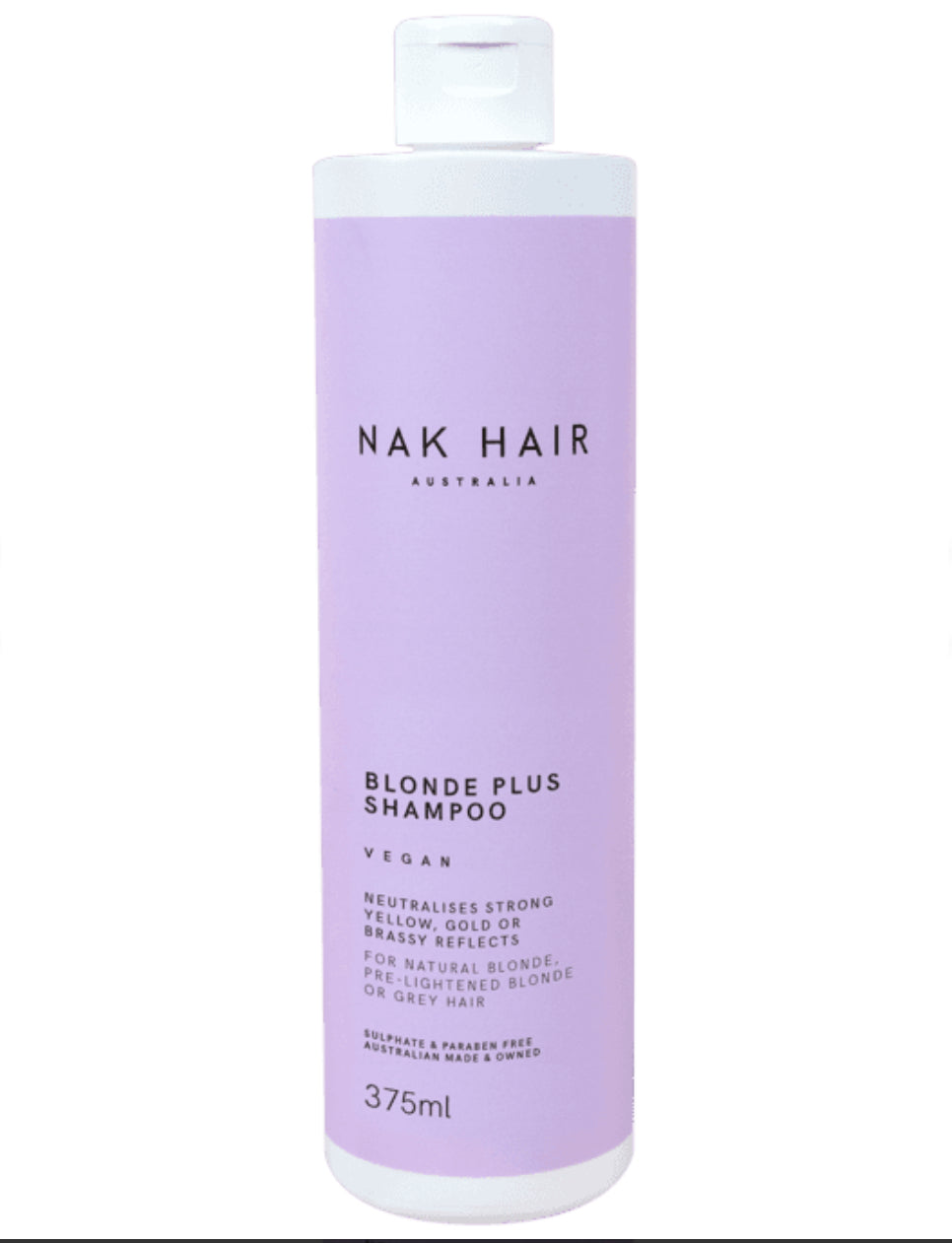 NAK HAIR BLONDE PLUS SHAMPOO 375ml