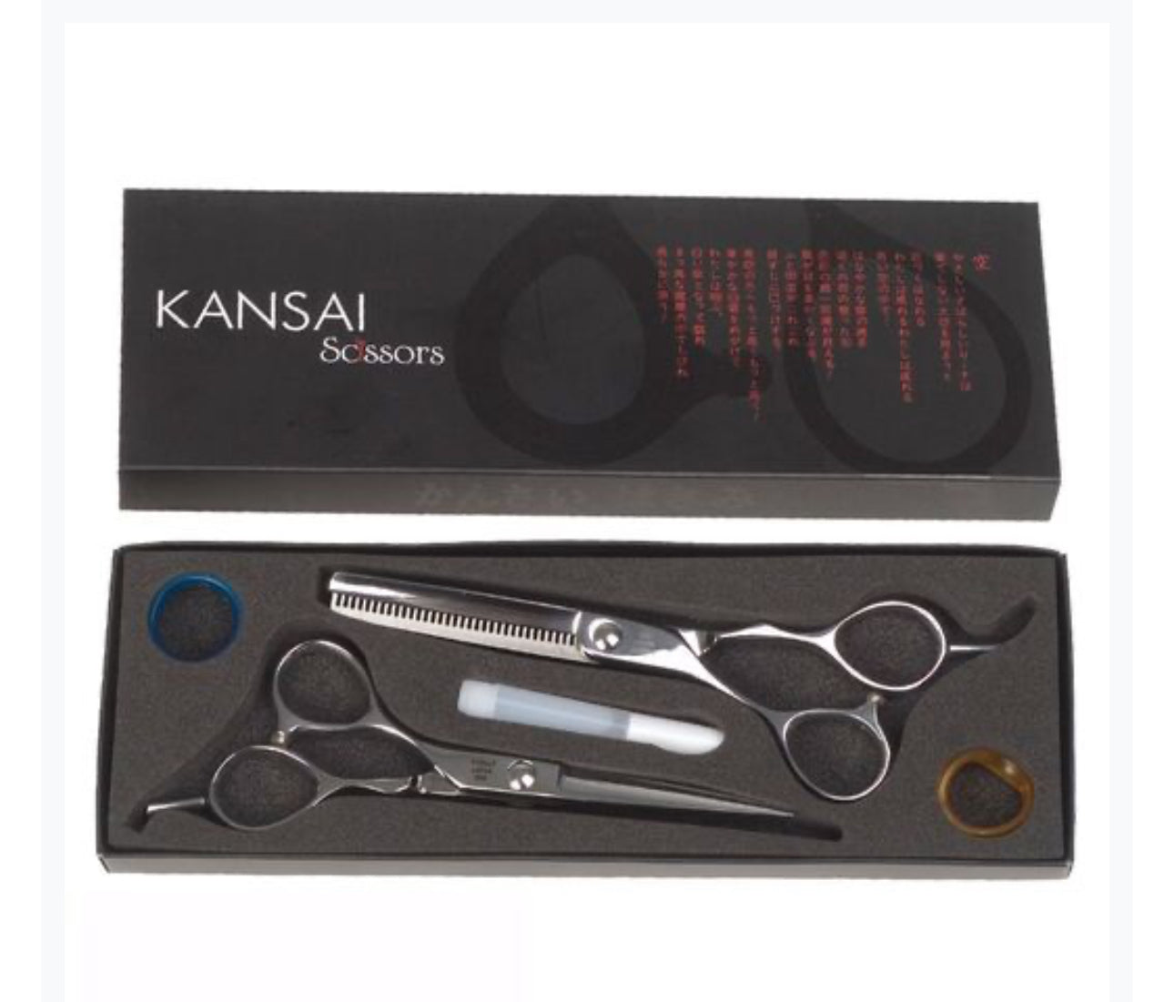 ICEMAN KANSAI 5.5" LEFT HANDED SCISSOR & THINNER SET