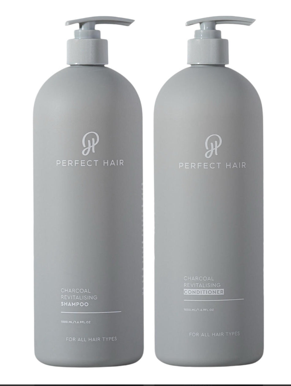 PH CHARCOAL REVITALISING SHAMPOO CONDITIONER DUO 1Litre