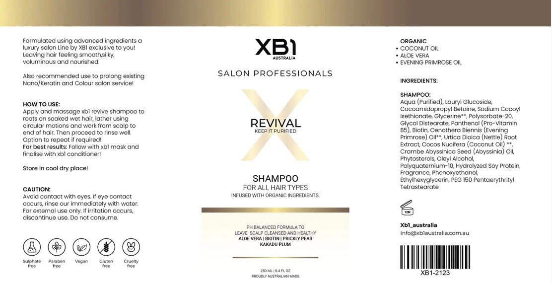 XB1 REVIVAL SHAMPOO