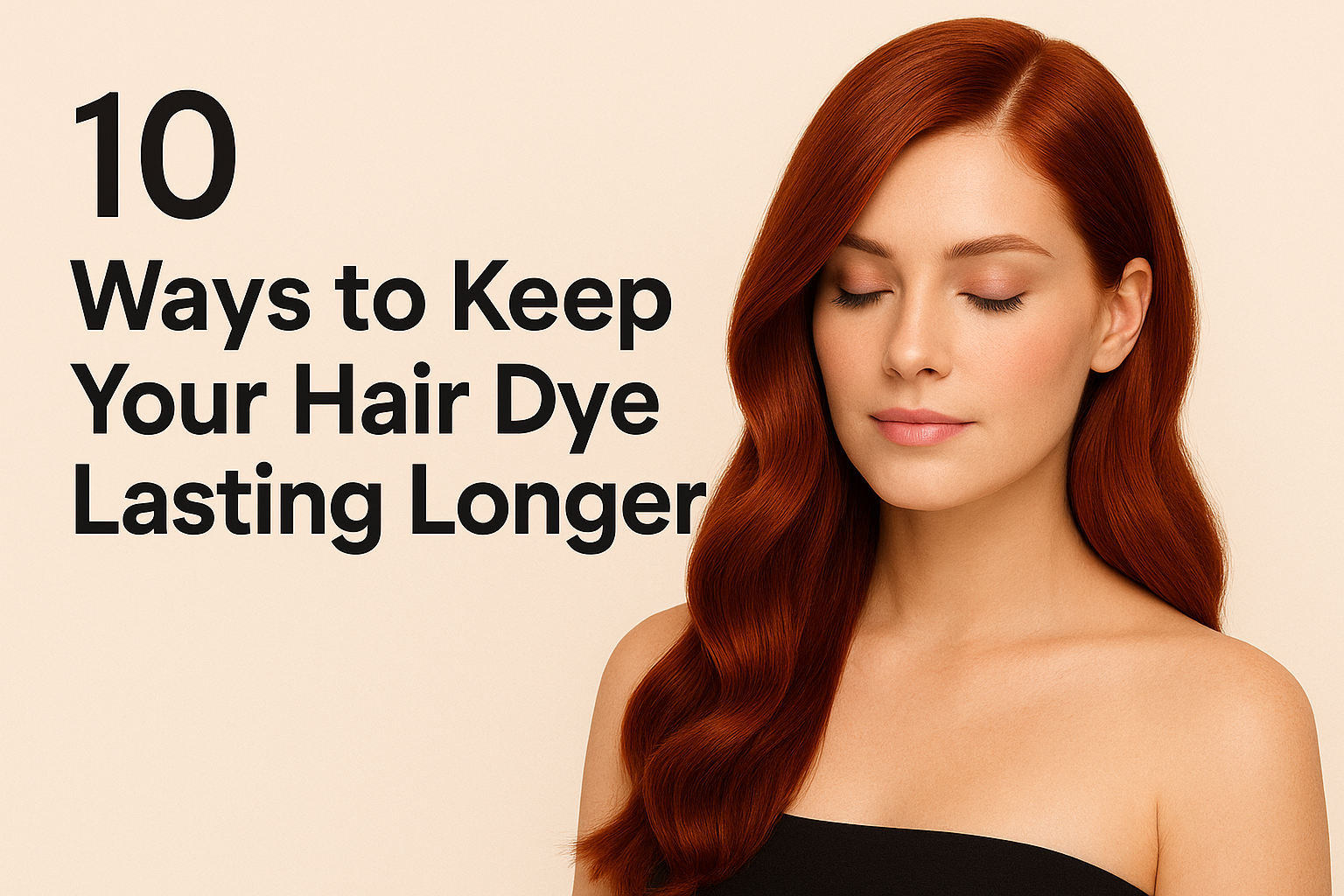 10 Proven Ways to Keep Your Hair Dye lasting longer